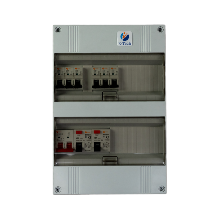 1 fase groepenkast  6 groepen