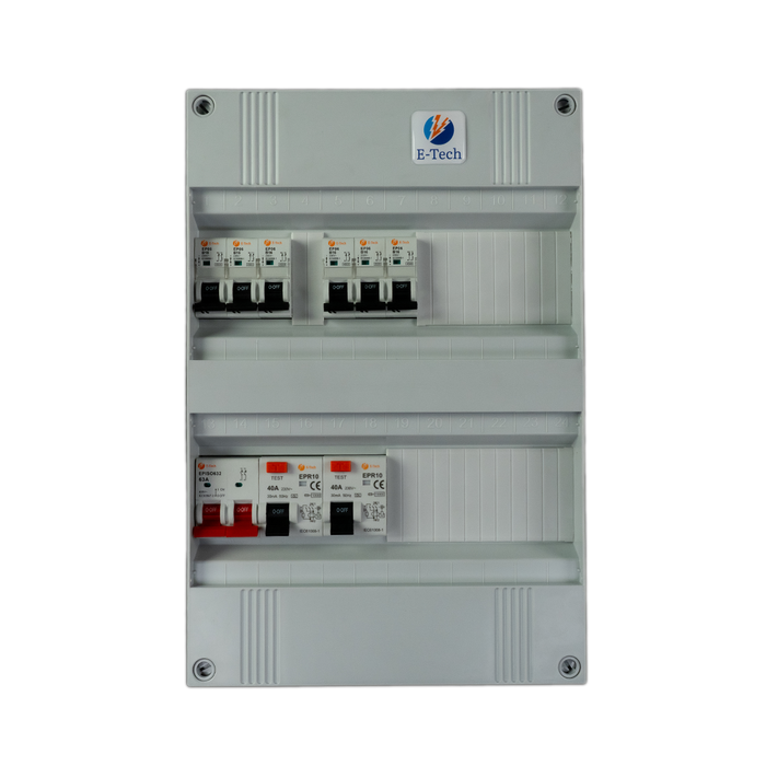 1 fase groepenkast  6 groepen