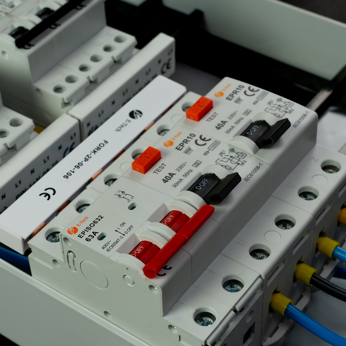 1 fase groepenkast  6 groepen