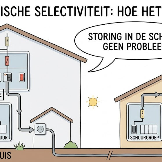 Selectiviteit: Hoe je voorkomt dat je hele huis in het donker komt te zitten