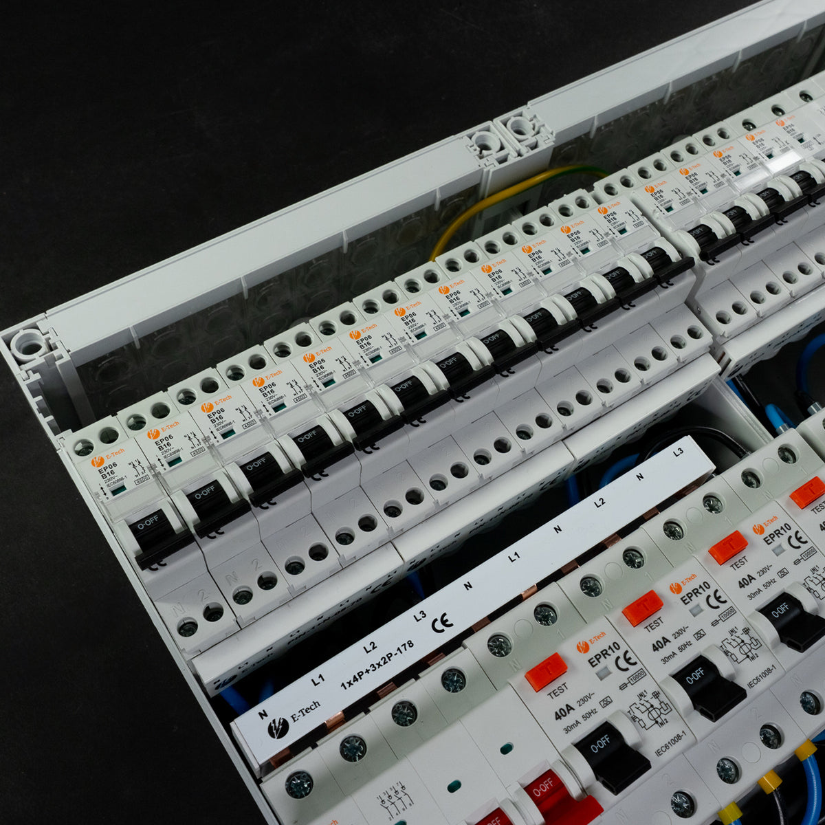 Hoe moet je een groepenkast verzwaren?