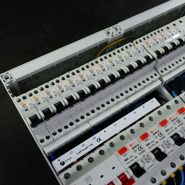 Hoe moet je een groepenkast verzwaren?