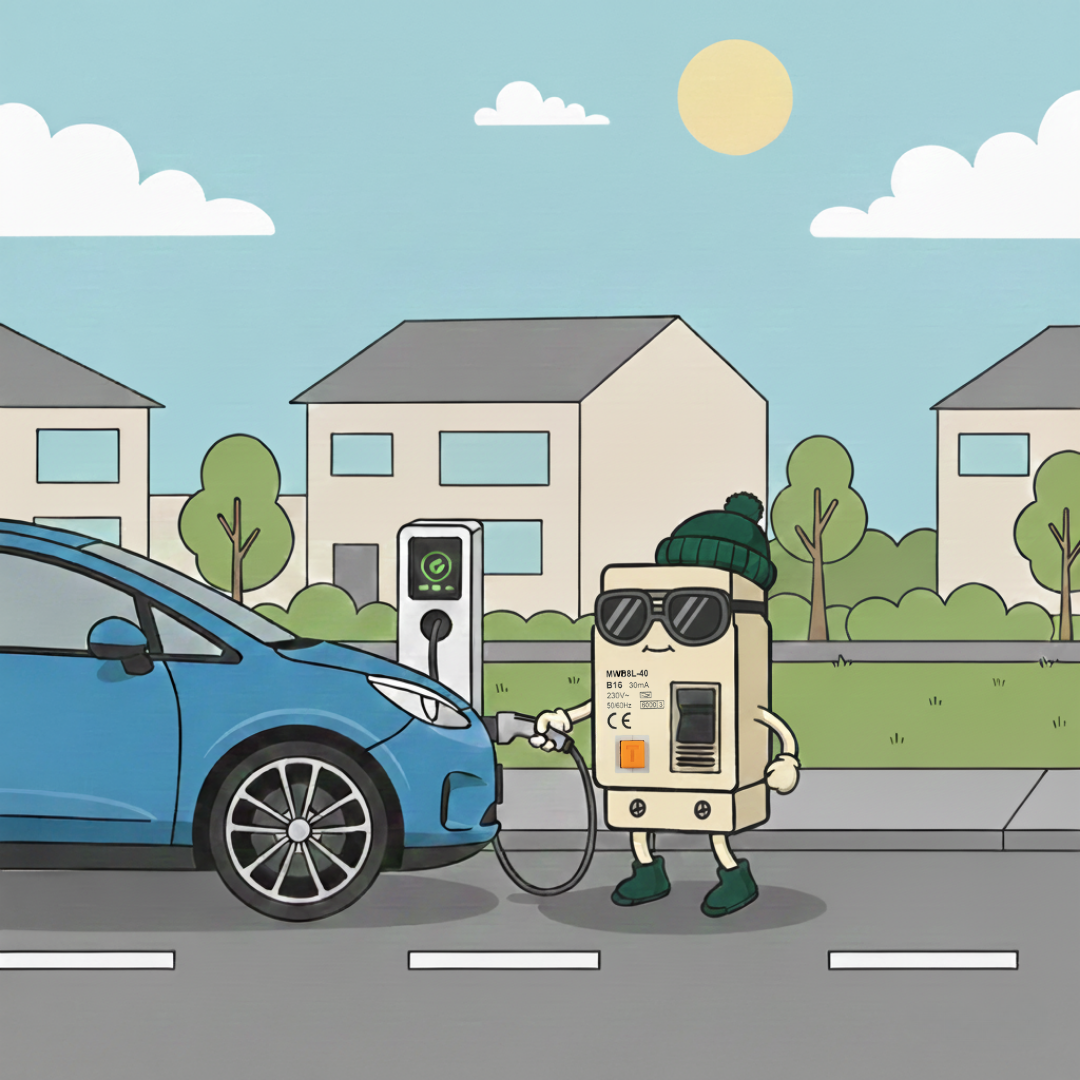 Welke aardlekautomaat kies je voor een laadpaal van 11 kW?