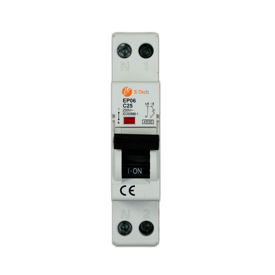 E-TECH  Installatieautomaat C32 1P+N