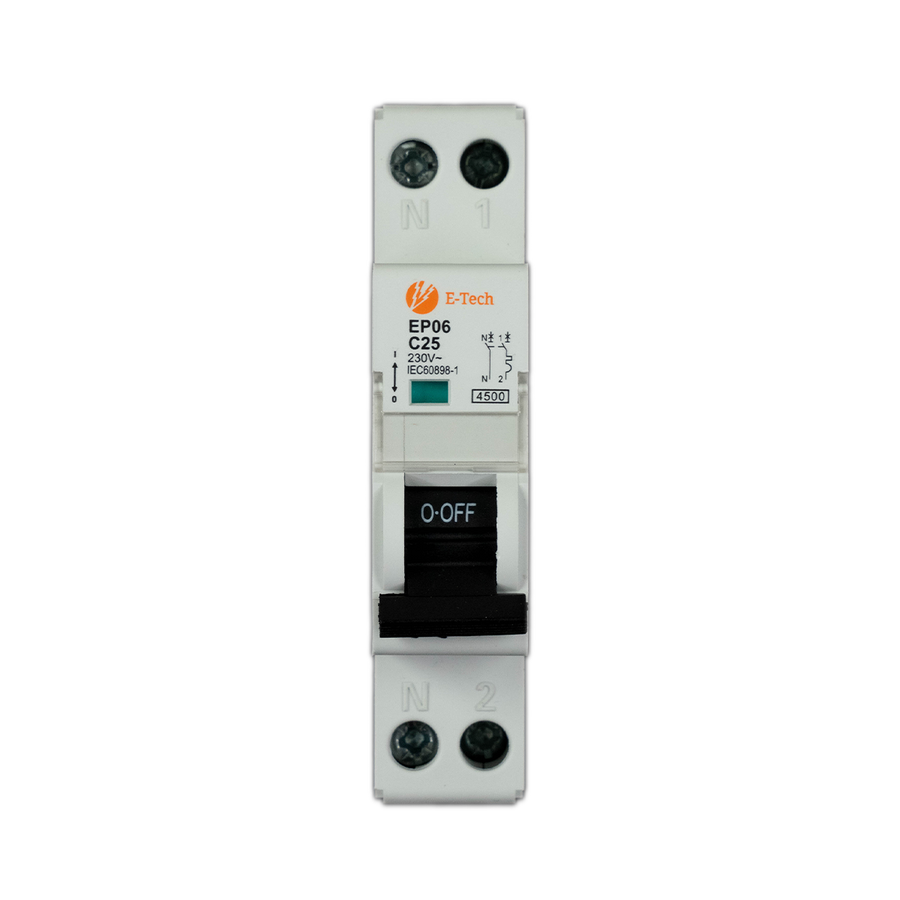 E-TECH  Installatieautomaat C32 1P+N