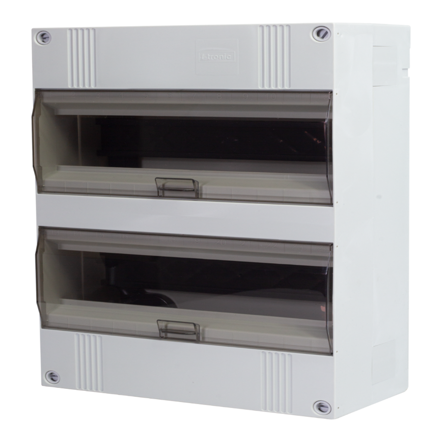 F-tronic groepenkast 24 modulen