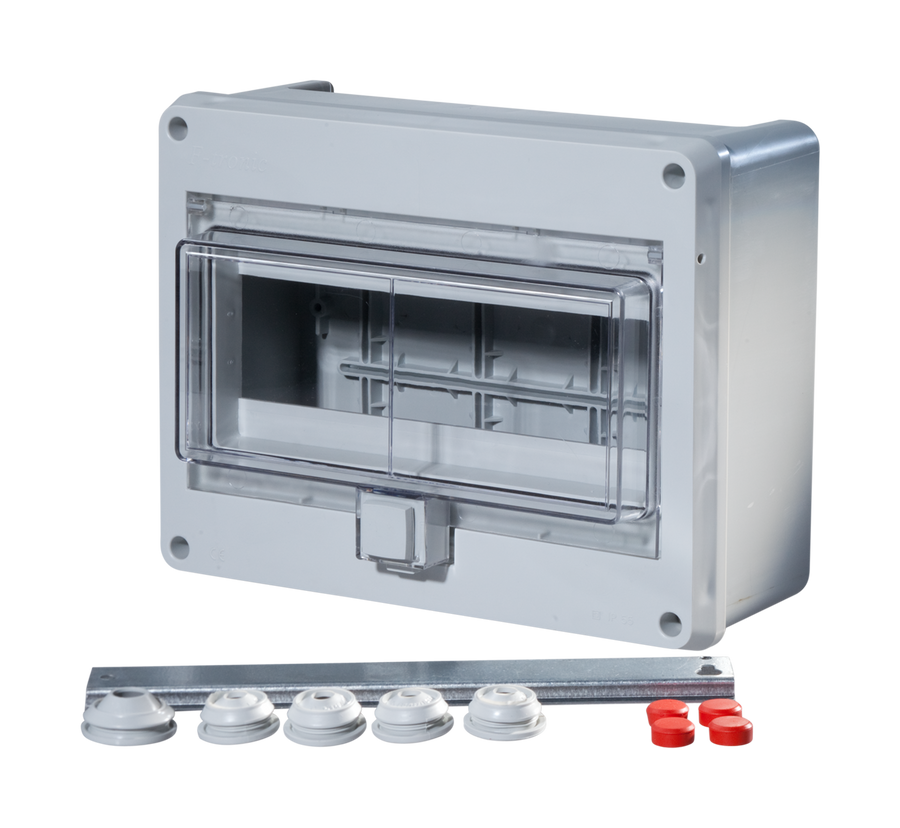 f-tronic KV10WDKE Opbouwverdeler IP55 10 Modules – 7240052