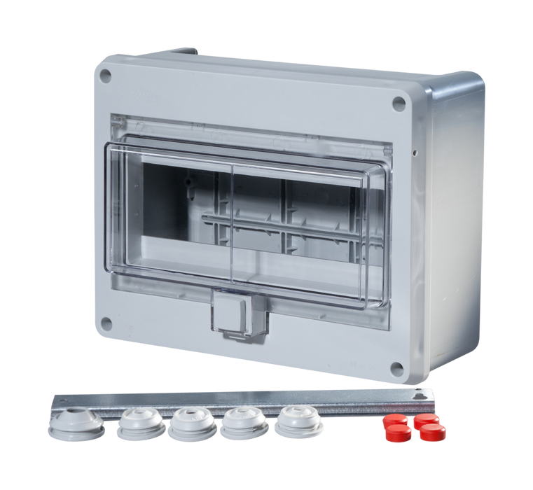 F-tronic groepenkast 10 modulen IP55