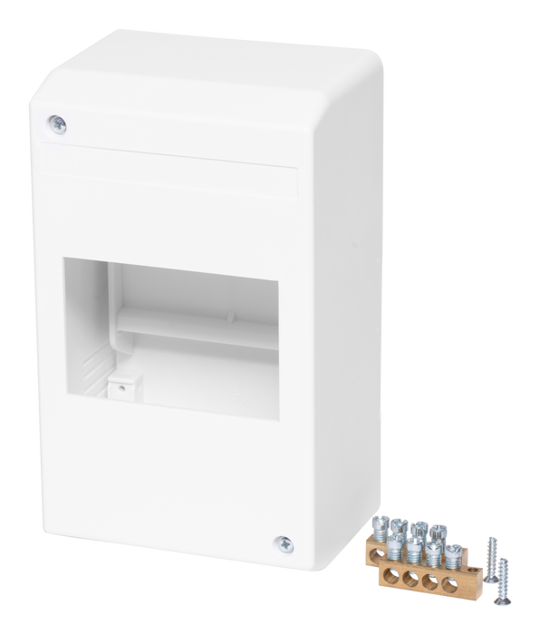F-tronic KV04 Opbouw 4 Modules, Wit