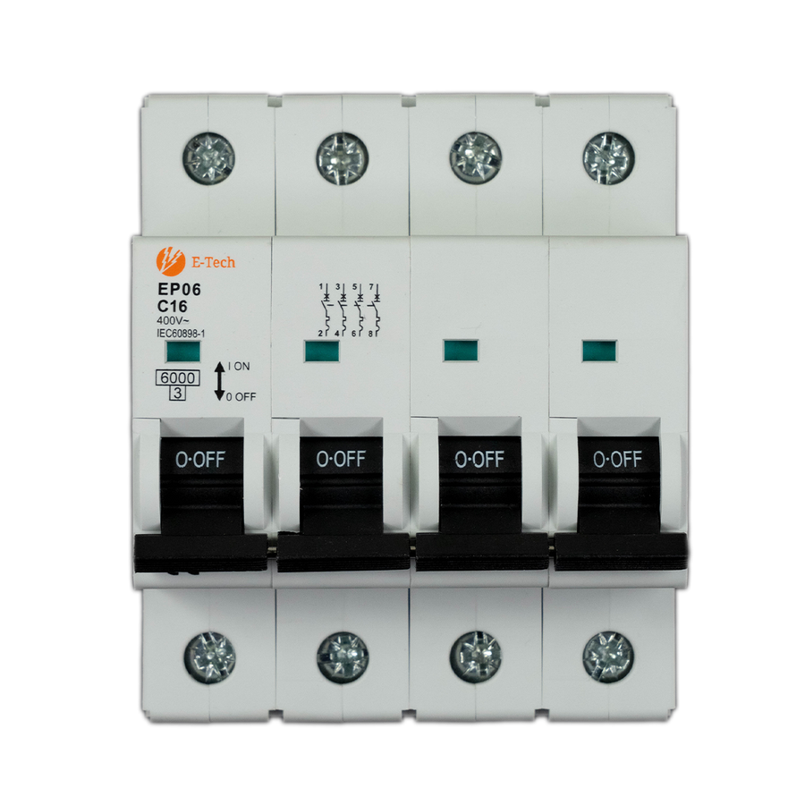E-TECH Krachtgroep C16 3P+N