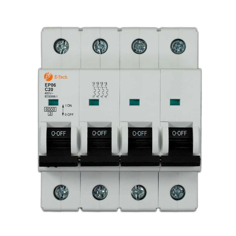 E-TECH Krachtgroep C20 3P+N