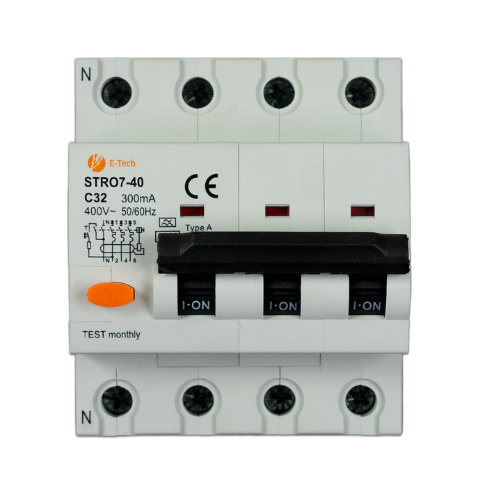 Aardlekautomaat C32 300mA 3P+N