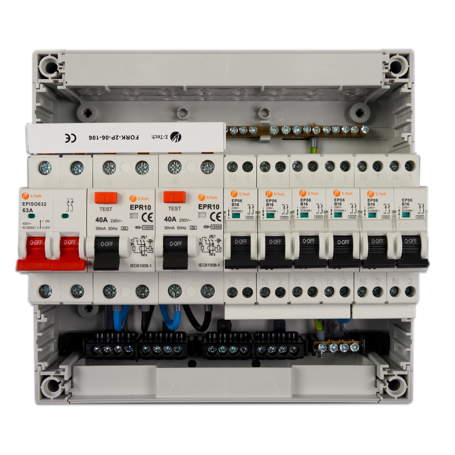 E-TECH 1 fase 4 groepen 1 kookgroep