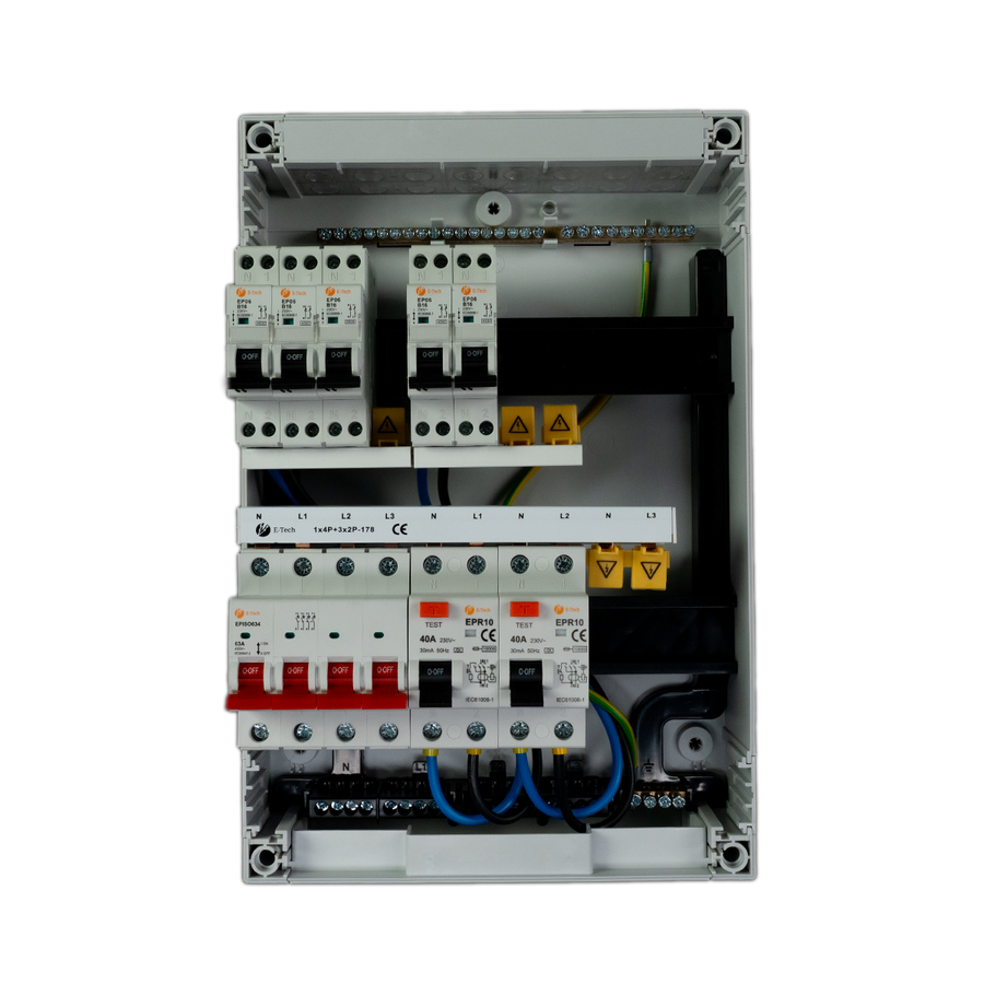 E-TECH 3 fase 5 groepen