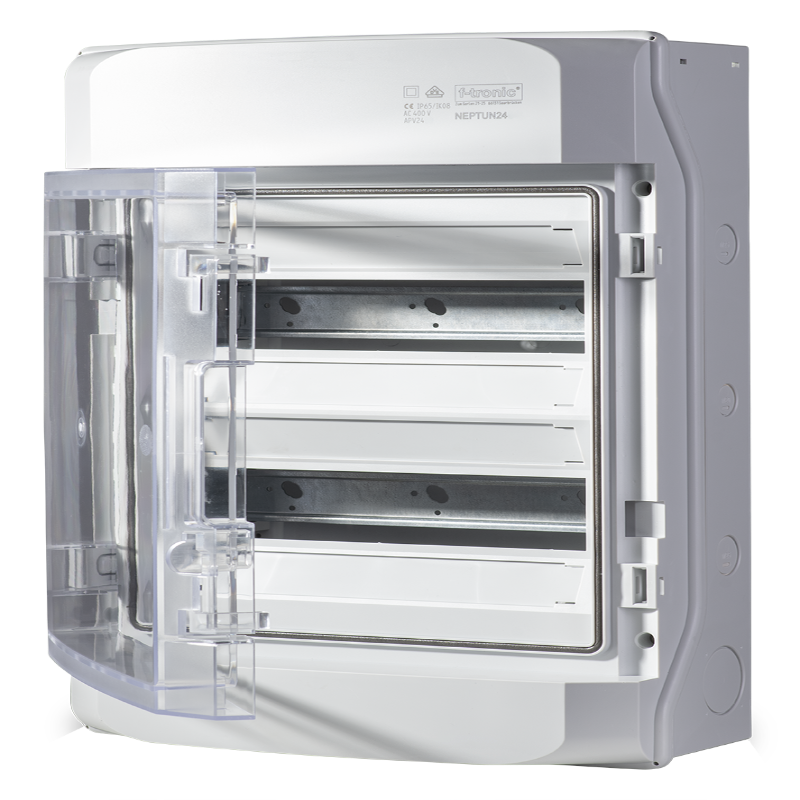 f-tronic NEPTUN24 Opbouwverdeler IP65 24 Modules met Ventilatie – 7270002