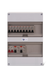 1 fase groepenkast met 7 groepen en kookgroep 24 module E-techgroepenkasten